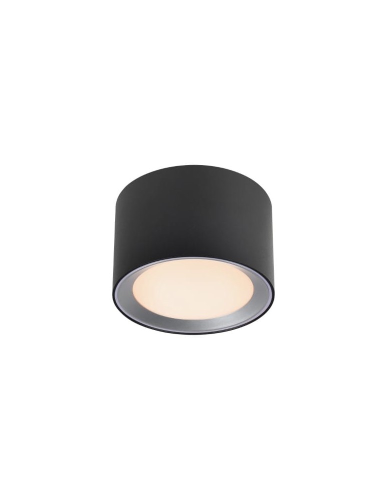 Hermetic ceiling luminaires - NORDLUX Bathroom lamp LANDON 1xLED Metal Black 2110660103 - product kolory-swiatla.pl 3