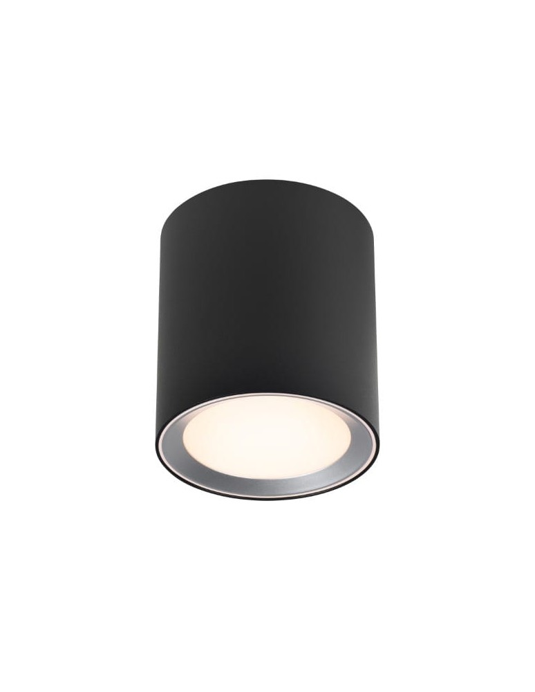 Hermetic ceiling luminaires - NORDLUX Bathroom lamp LANDON 1xLED Metal Black 2110670103 - product kolory-swiatla.pl 1