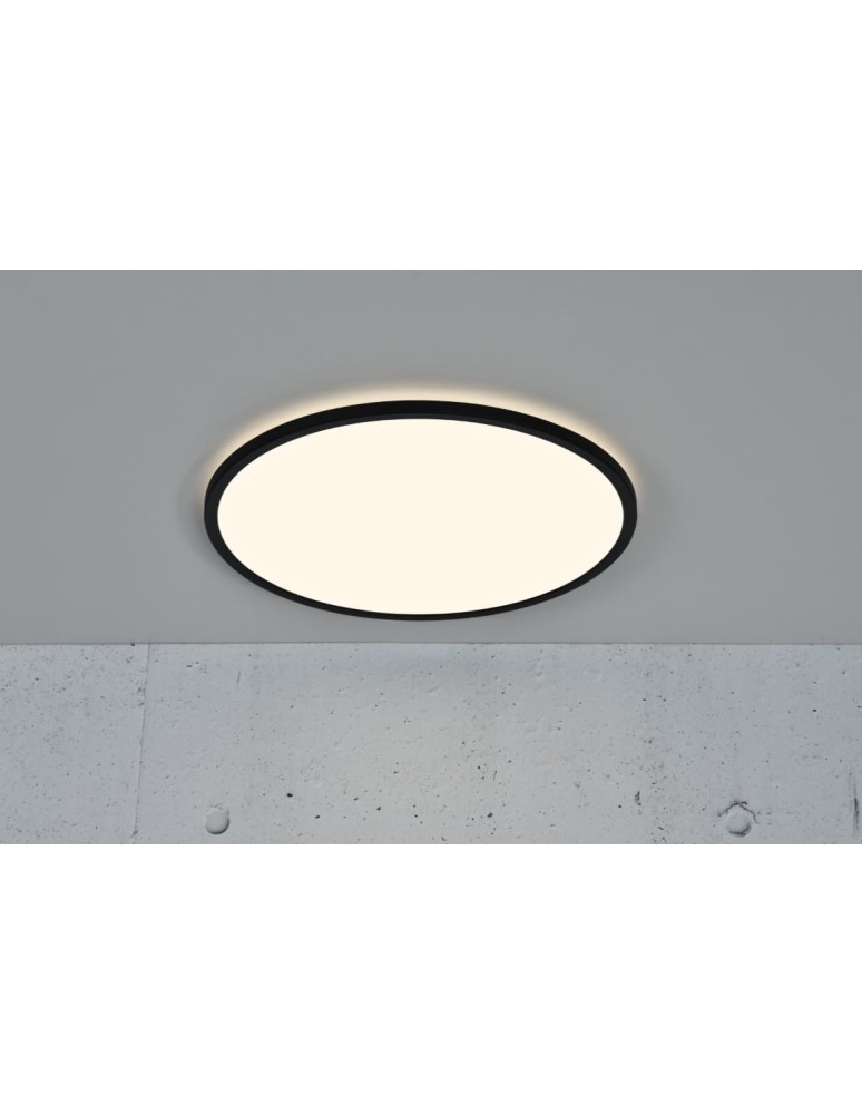 LED Plafonds - NORDLUX OJA ceiling lamp 1xLED Plastic Black 2210016103 - product kolory-swiatla.pl 3