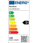 LED Plafonds - NORDLUX OJA ceiling lamp 1xLED Plastic White 2210606101 - product 4