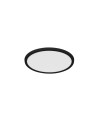 NORDLUX OJA ceiling lamp 1xLED Plastic Black 47276003