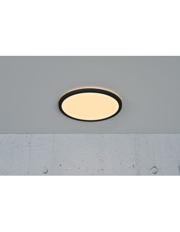 NORDLUX OJA ceiling lamp 1xLED Plastic Black 47276003 - product 2