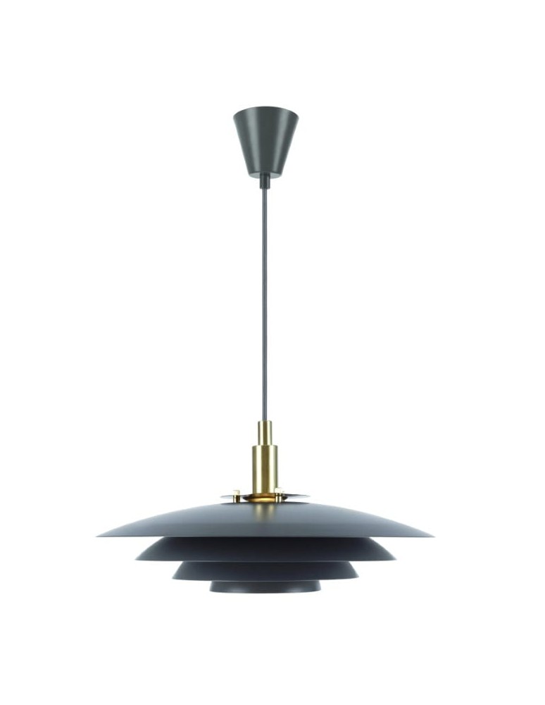 Scandinavian style pendant lamps - NORDLUX BRETAGNE pendant lamp 1xG9 25W Metal Grey 39489910 - product kolory-swiatla.pl 1