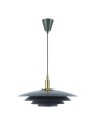 NORDLUX Lampa wisząca BRETAGNE 1xG9 25W Metal Szary 39489910 NORDLUX Lampa wisząca BRETAGNE 1xG9 25W Metal Szary 39489910