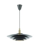 Scandinavian style pendant lamps - NORDLUX BRETAGNE pendant lamp 1xG9 25W Metal Grey 39489910 - product 2