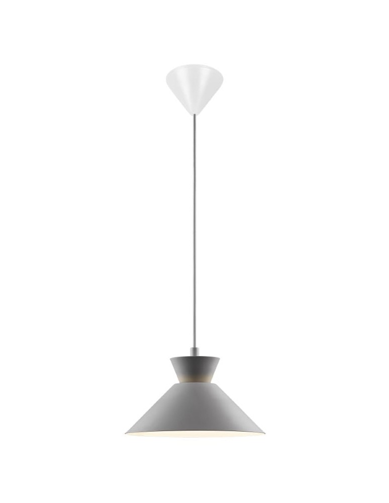 Scandinavian style pendant lamps - NORDLUX DIAL pendant lamp 1xE27 40W Metal Grey 2213333010 - product kolory-swiatla.pl 1