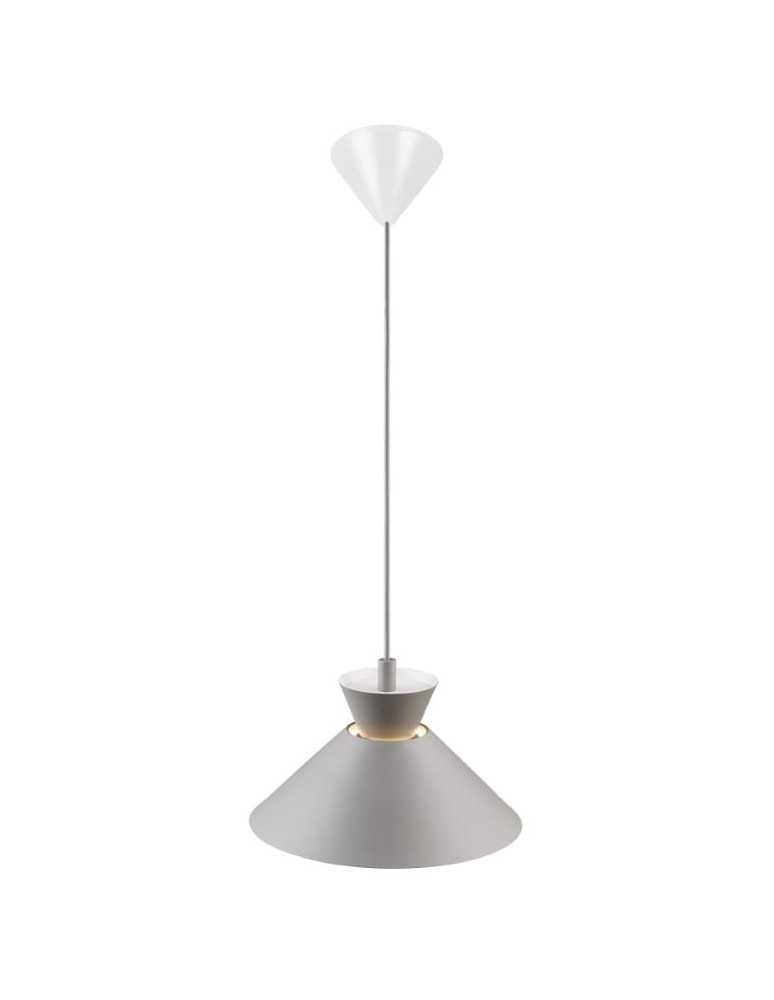 Scandinavian style pendant lamps - NORDLUX DIAL pendant lamp 1xE27 40W Metal Grey 2213333010 - product kolory-swiatla.pl 3