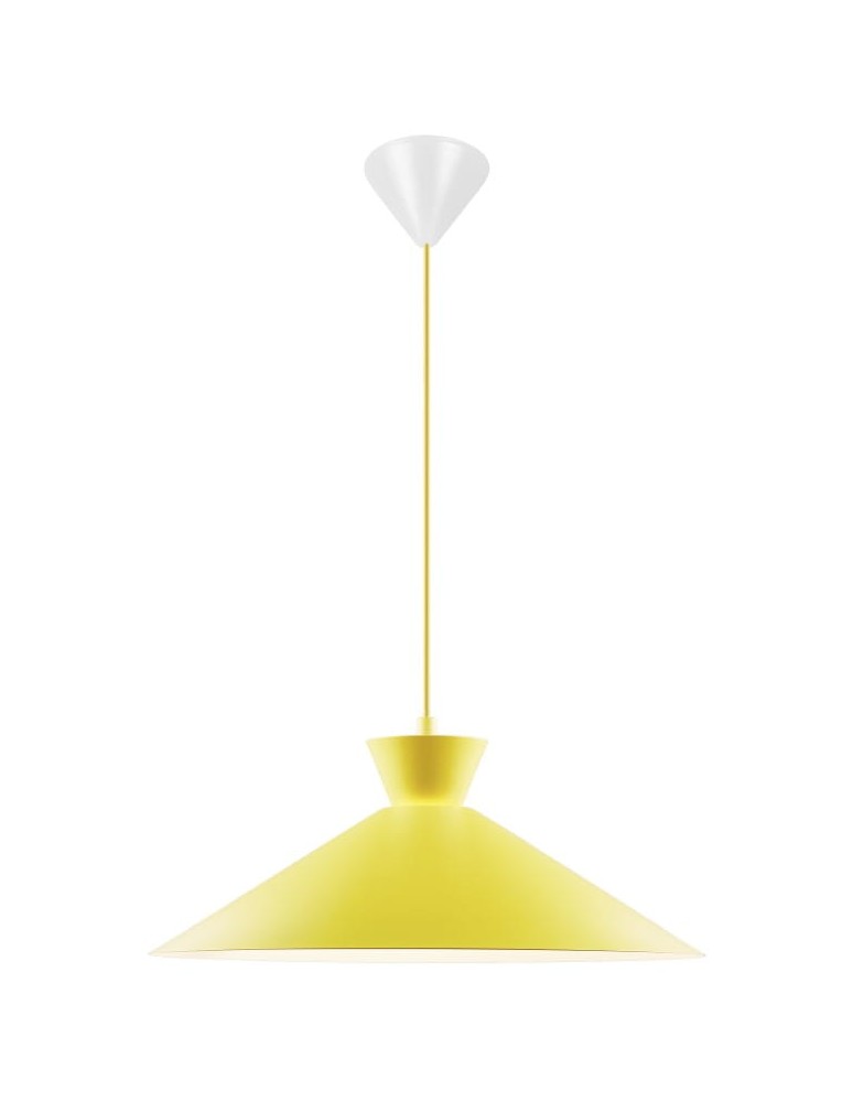 Scandinavian style pendant lamps - NORDLUX DIAL pendant lamp 1xE27 40W Metal Yellow 2213353026 - product kolory-swiatla.pl 1