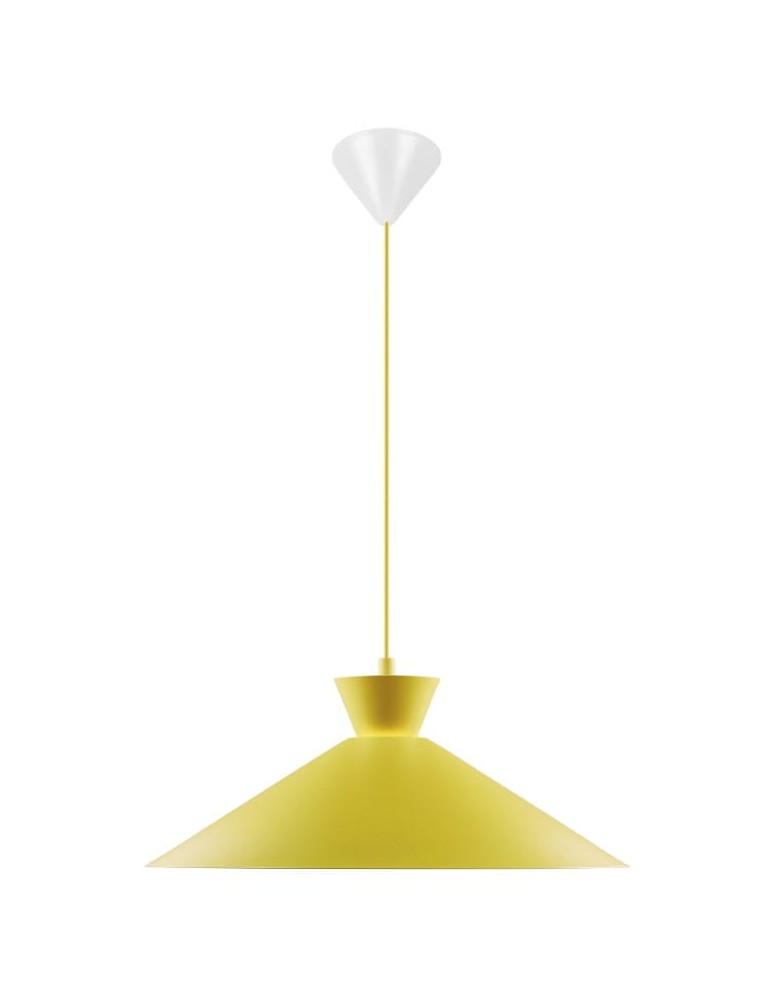 Scandinavian style pendant lamps - NORDLUX DIAL pendant lamp 1xE27 40W Metal Yellow 2213353026 - product kolory-swiatla.pl 2