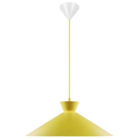 NORDLUX Lampa wisząca DIAL 1xE27 40W Metal Żółty 2213353026