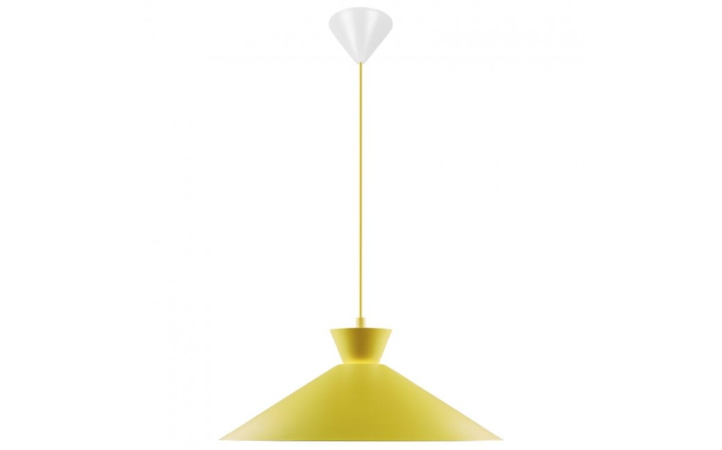 NORDLUX Lampa wisząca DIAL 1xE27 40W Metal Żółty 2213353026