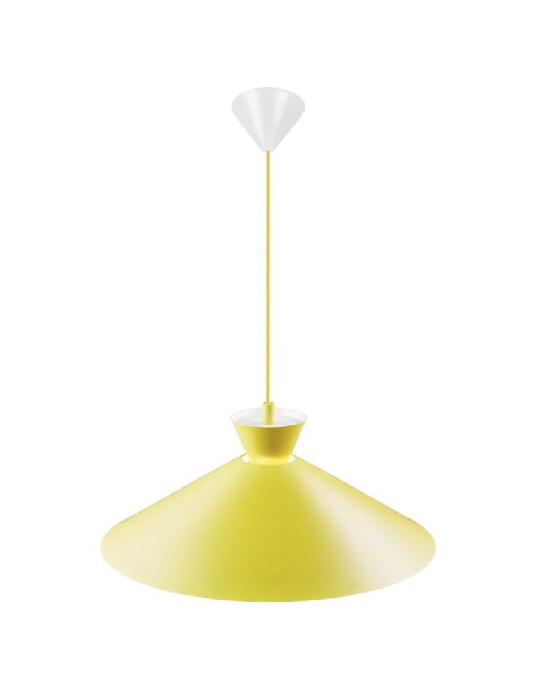 Scandinavian style pendant lamps - NORDLUX DIAL pendant lamp 1xE27 40W Metal Yellow 2213353026 - product kolory-swiatla.pl 3