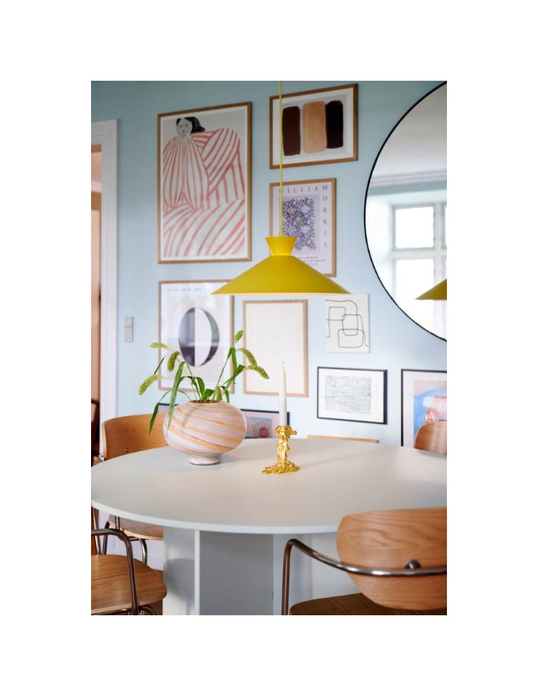 Scandinavian style pendant lamps - NORDLUX DIAL pendant lamp 1xE27 40W Metal Yellow 2213353026 - product kolory-swiatla.pl 4