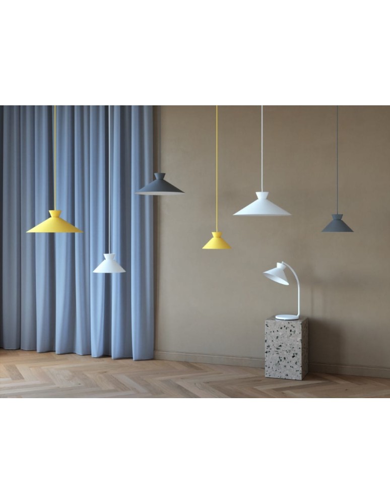 Scandinavian style pendant lamps - NORDLUX DIAL pendant lamp 1xE27 40W Metal Yellow 2213353026 - product kolory-swiatla.pl 6