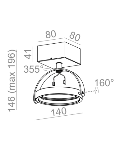Aqform CERES 111 Reflector plus spot AR111 14411-0000-T8-PH - product 2