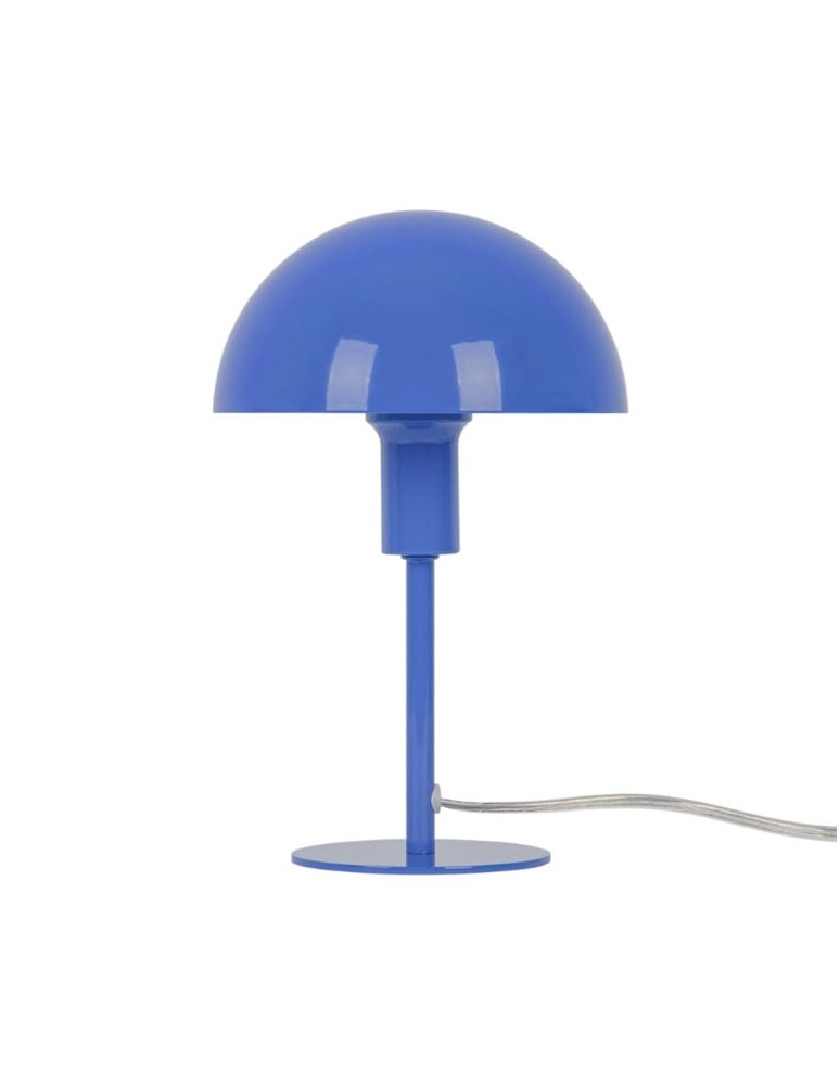 Scandinavian style table lamps - NORDLUX ELLEN table lamp 1xE14 40W Metal Blue 2213745006 - product kolory-swiatla.pl 1