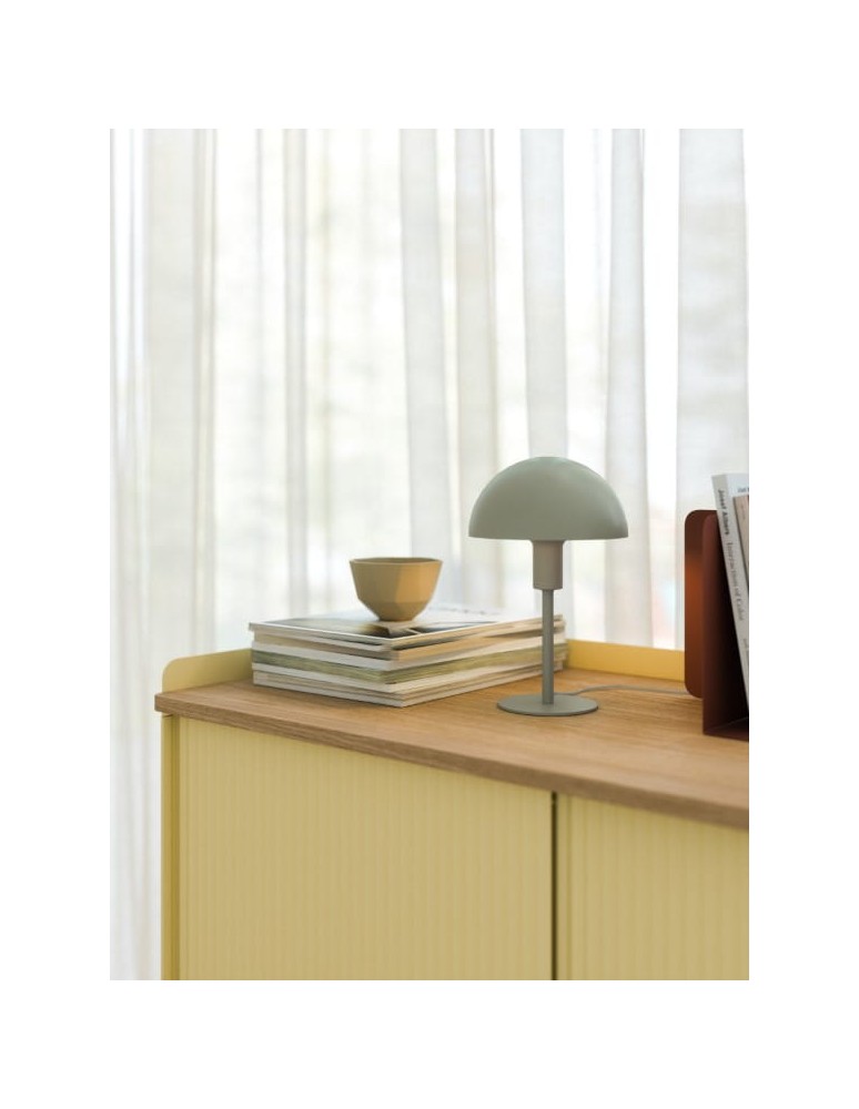 Scandinavian style table lamps - NORDLUX ELLEN table lamp 1xE14 40W Metal Dusty green 2213745023 - product kolory-swiatla.pl 2