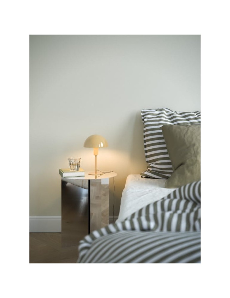 Scandinavian style table lamps - NORDLUX ELLEN table lamp 1xE14 40W Metal Yellow 2213745026 - product kolory-swiatla.pl 2