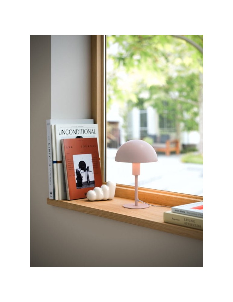 Scandinavian style table lamps - NORDLUX Table Lamp ELLEN 1xE14 40W Metal Dusty Rose 2213745057 - product kolory-swiatla.pl 4