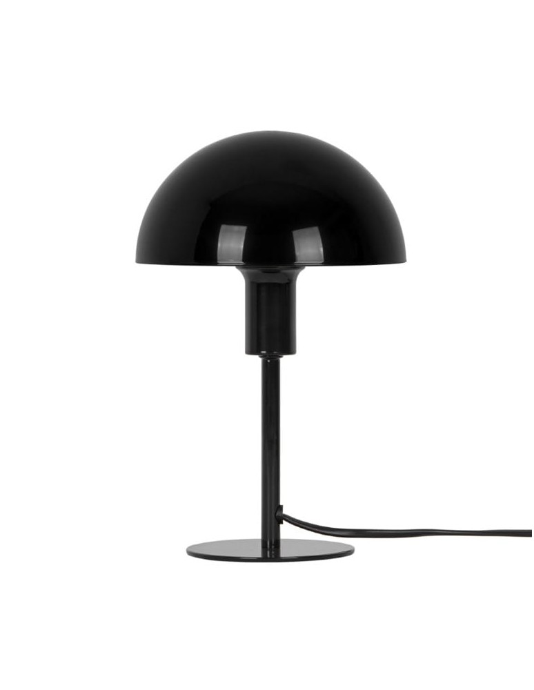 Scandinavian style table lamps - NORDLUX ELLEN table lamp 1xE14 40W Metal Black 2213745003 - product kolory-swiatla.pl 1