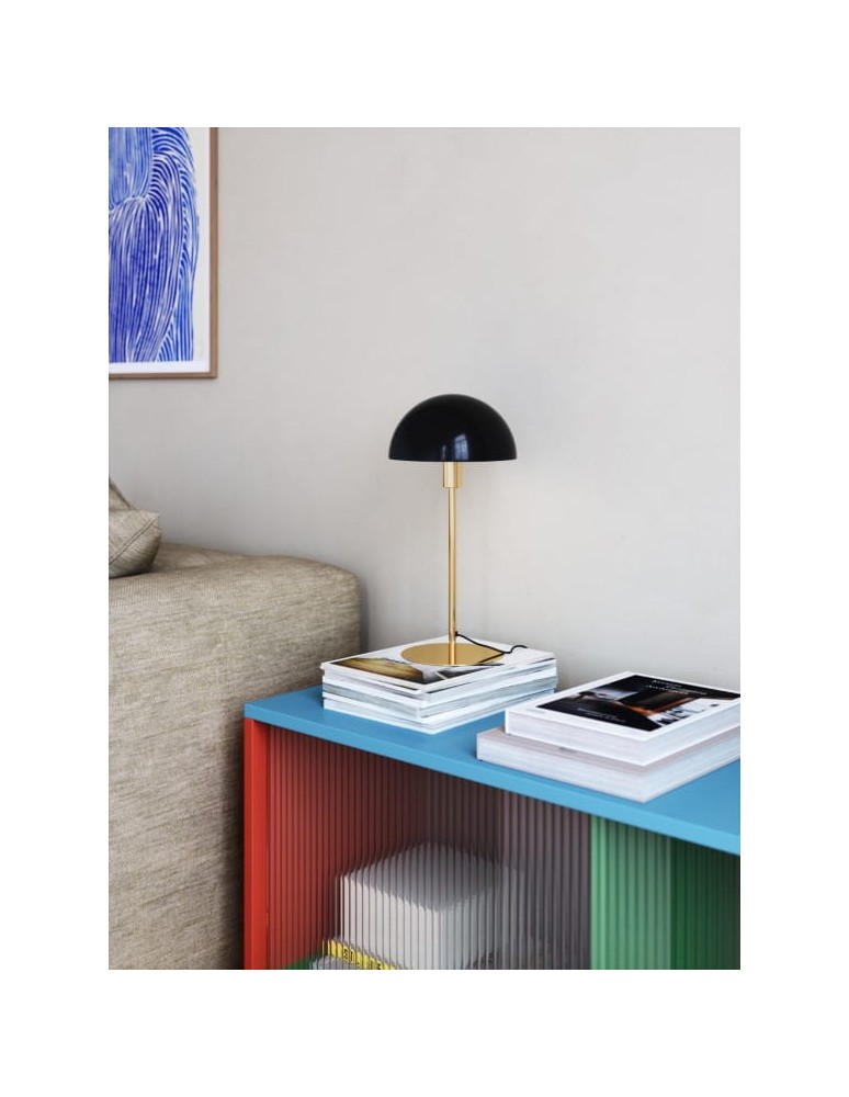 Scandinavian style table lamps - NORDLUX ELLEN table lamp 1xE14 40W Metal Brass 2213755035 - product kolory-swiatla.pl 3