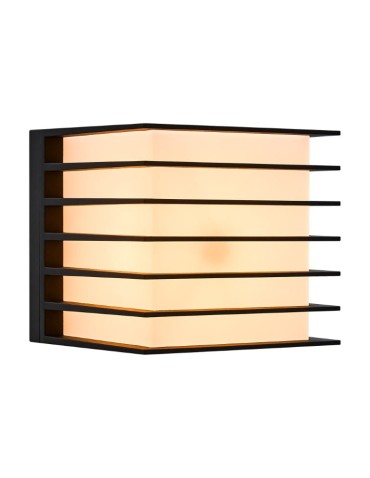 NORDLUX FLUCTUS wall lamp 1xE27 15W Metal Black 2318211003