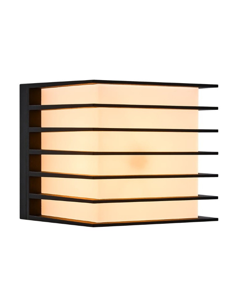 Outdoor wall lamps - NORDLUX FLUCTUS wall lamp 1xE27 15W Metal Black 2318211003 - product kolory-swiatla.pl 1