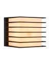 NORDLUX FLUCTUS wall lamp 1xE27 15W Metal Black 2318211003