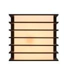Outdoor wall lamps - NORDLUX FLUCTUS wall lamp 1xE27 15W Metal Black 2318211003 - product 3