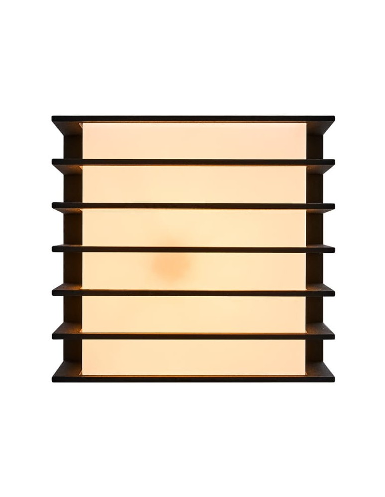 Outdoor wall lamps - NORDLUX FLUCTUS wall lamp 1xE27 15W Metal Black 2318211003 - product kolory-swiatla.pl 3