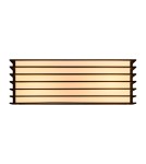 Outdoor wall lamps - NORDLUX FLUCTUS wall lamp 2xE27 15W Metal Black 2318231003 - product 3
