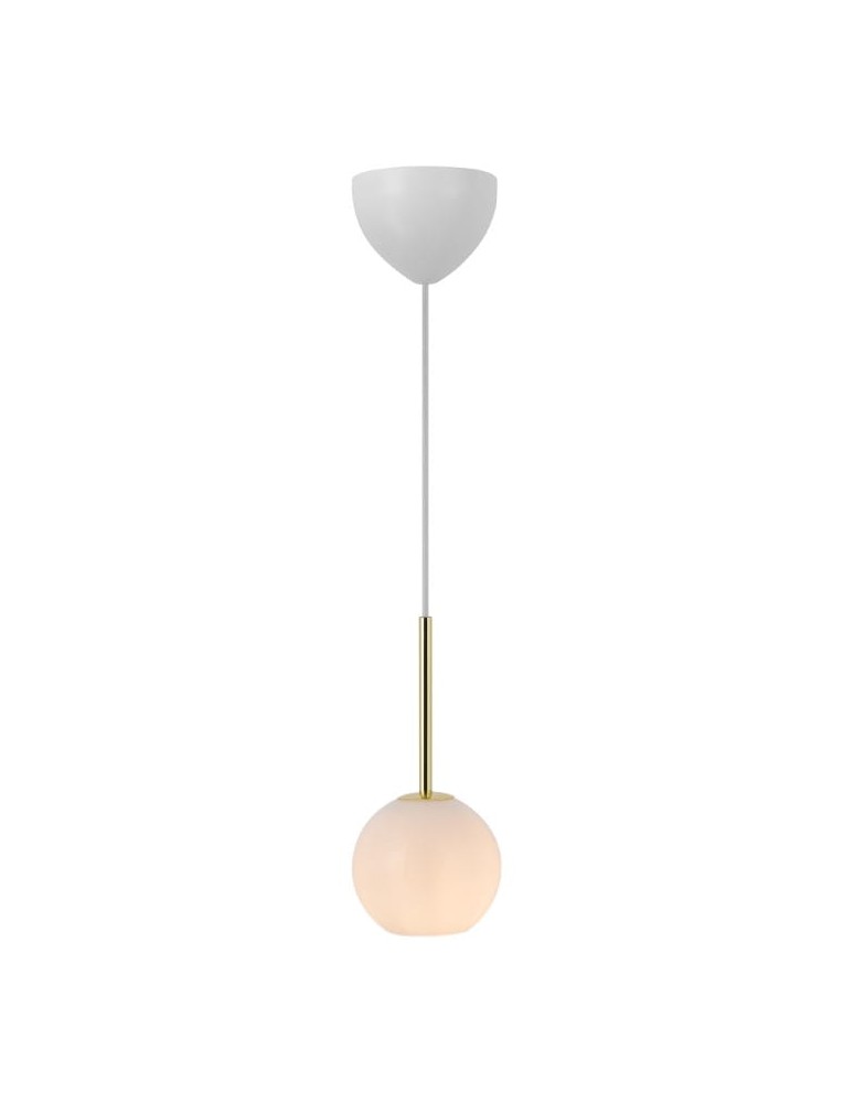 Pendant lamps spheres - NORDLUX FRANCA Pendant Lamp 1xE14 40W Glass Brass 2312523035 - product kolory-swiatla.pl 1
