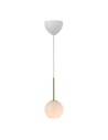 NORDLUX FRANCA Pendant Lamp 1xE14 40W Glass Brass 2312523035