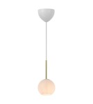 Pendant lamps spheres - NORDLUX FRANCA Pendant Lamp 1xE14 40W Glass Brass 2312523035 - product 2
