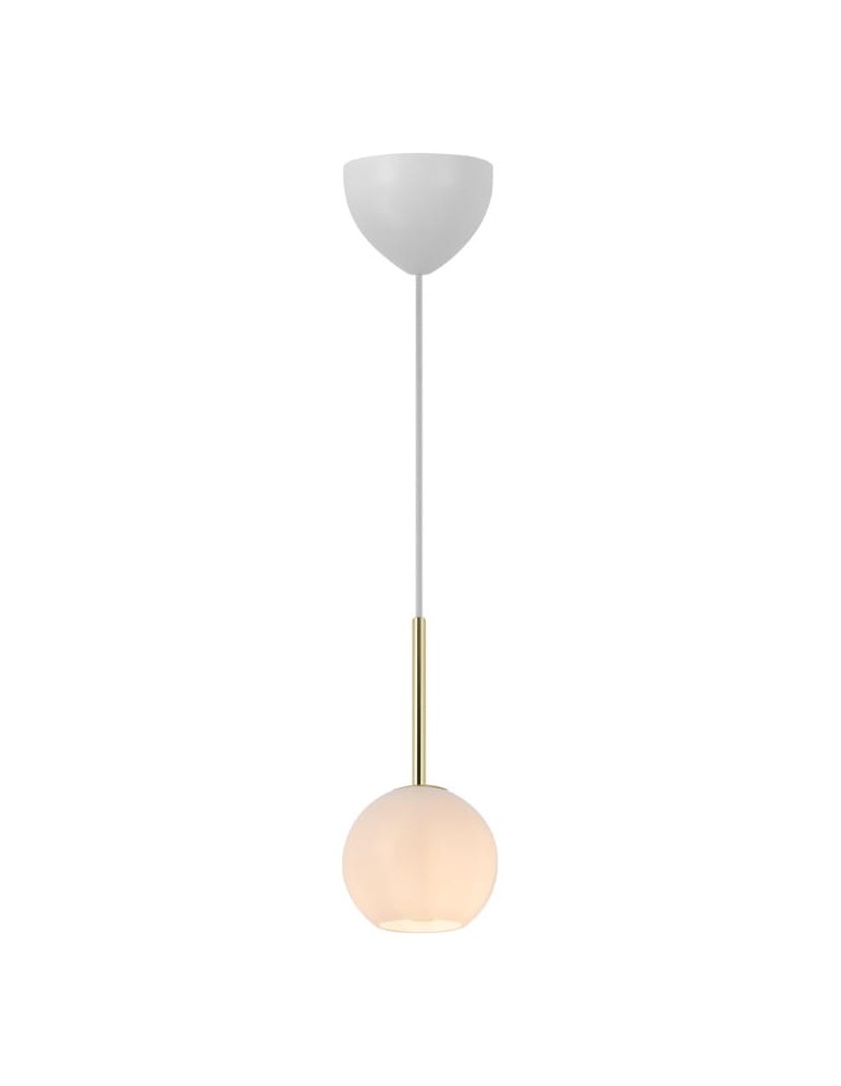 Pendant lamps spheres - NORDLUX FRANCA Pendant Lamp 1xE14 40W Glass Brass 2312523035 - product kolory-swiatla.pl 2