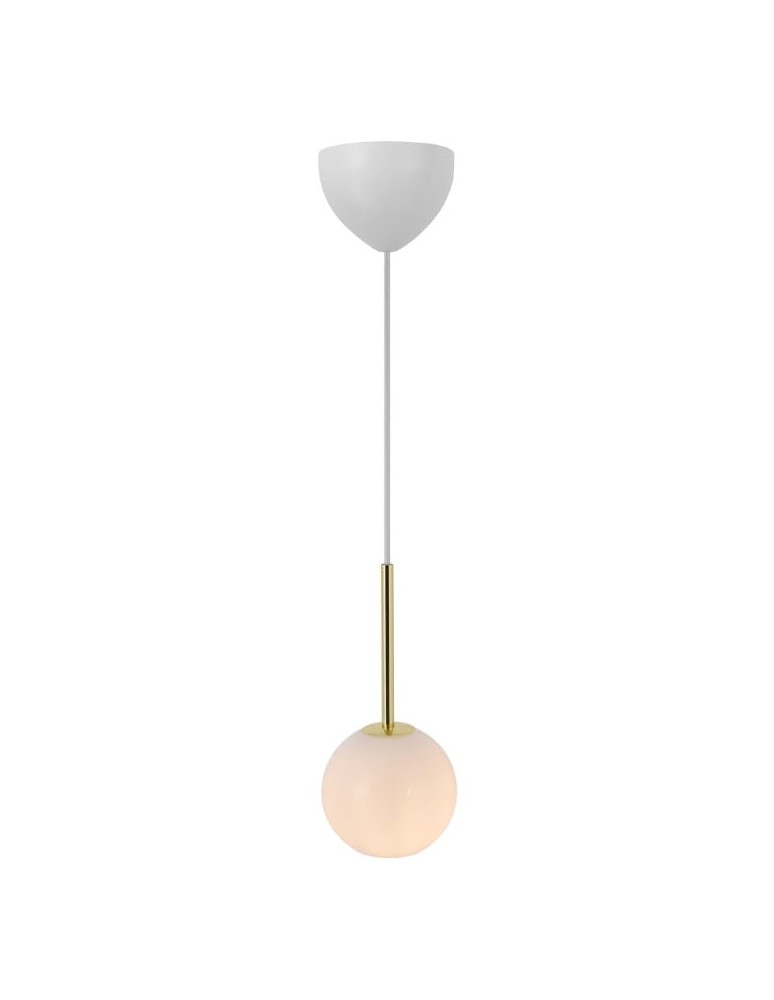 Pendant lamps spheres - NORDLUX FRANCA Pendant Lamp 1xE14 40W Glass Brass 2312523035 - product kolory-swiatla.pl 4