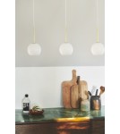 Pendant lamps spheres - NORDLUX FRANCA Pendant Lamp 1xE14 40W Glass Brass 2312523035 - product 6