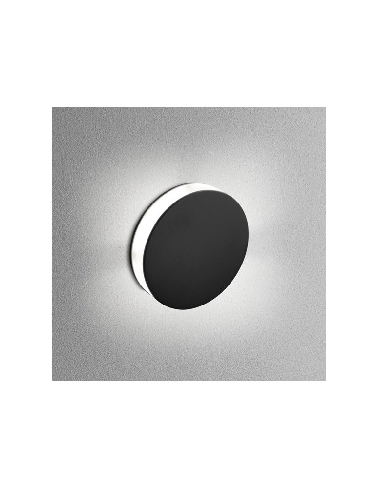 Lamps into the wall - Aqform LEDPOINT round LED wall lamp 4W 3000K 230V 36710-M930-D9-PH - product kolory-swiatla.pl 1