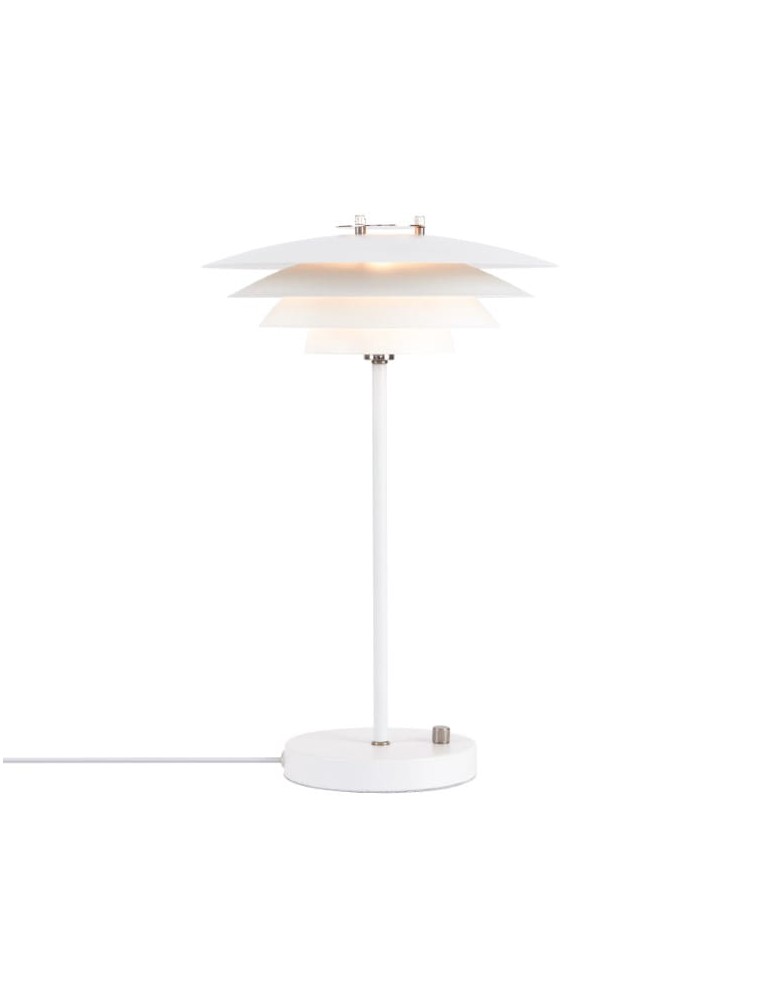 Scandinavian style table lamps - NORDLUX BRETAGNE table lamp 1xG9 25W Metal White 2213485001 - product kolory-swiatla.pl 1