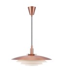 Scandinavian style pendant lamps - NORDLUX BRETAGNE pendant lamp 1xG9 25W Metal Copper 39489930 - product 1