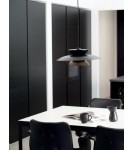 Scandinavian style pendant lamps - NORDLUX CARMEN pendant lamp 1xE27 40W Metal Black 2213603003 - product 2