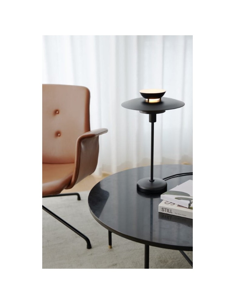 Scandinavian style table lamps - NORDLUX CARMEN table lamp 1xE14 25W Metal Black 2213615003 - product kolory-swiatla.pl 2