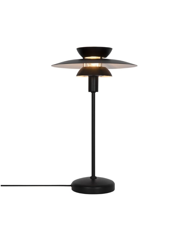 Scandinavian style table lamps - NORDLUX CARMEN table lamp 1xE14 25W Metal Black 2213615003 - product kolory-swiatla.pl 1