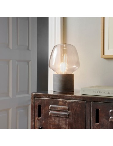 NORDLUX CHRISTINA table lamp 1xE27 25W Concrete Anthracite 48905050 - product 2