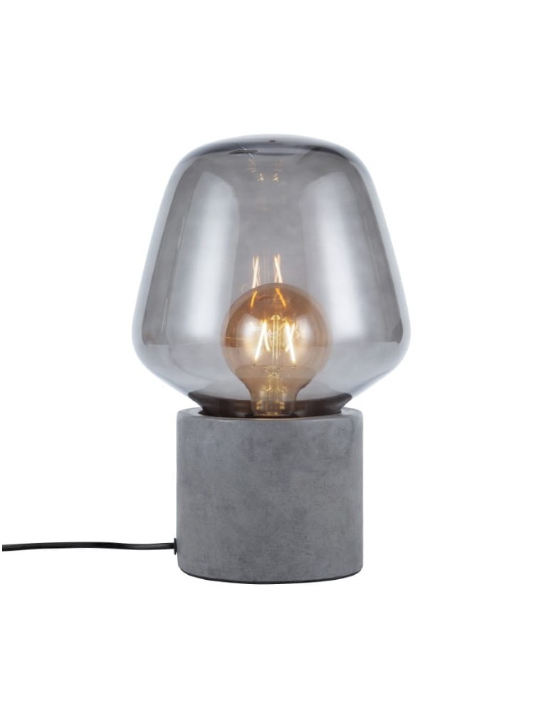 Scandinavian style table lamps - NORDLUX CHRISTINA table lamp 1xE27 25W Concrete Anthracite 48905050 - product kolory-swiatla.pl 3
