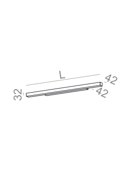 Aqform SET RAW mini LED Kinkiet 143cm 3000K 26434-L930-D9-00-03 - produkt 2