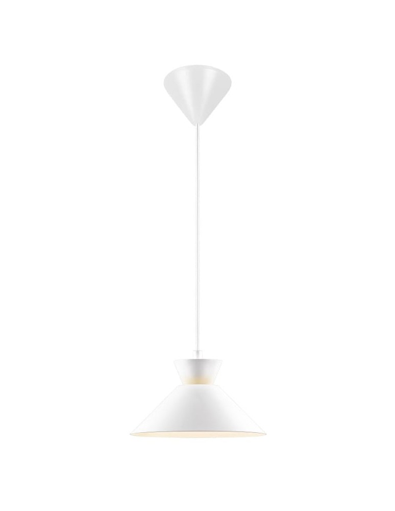 Scandinavian style pendant lamps - NORDLUX DIAL pendant lamp 1xE27 40W Metal White 2213333001 - product kolory-swiatla.pl 1