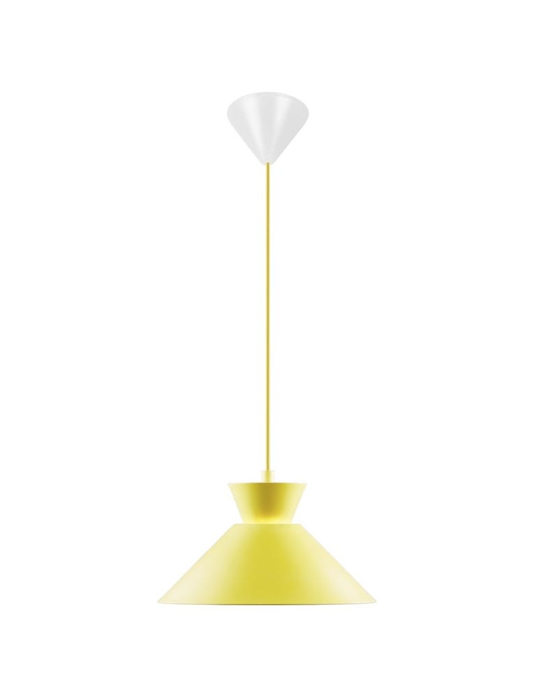 Scandinavian style pendant lamps - NORDLUX DIAL pendant lamp 1xE27 40W Metal Yellow 2213333026 - product kolory-swiatla.pl 2