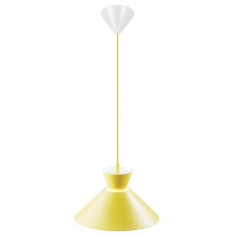 NORDLUX Lampa wisząca DIAL 1xE27 40W Metal Żółty 2213333026