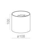 Wall lamps - Aqform TUBA Wall lamp 1xG9 20102-0000-U8-PH - product 2